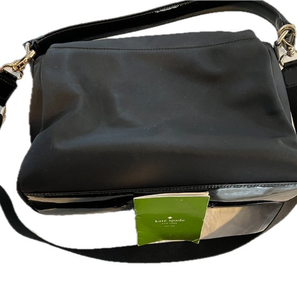 Kate Spade/Crossbody Bag/Nylon/Black - Picture 3 of 9